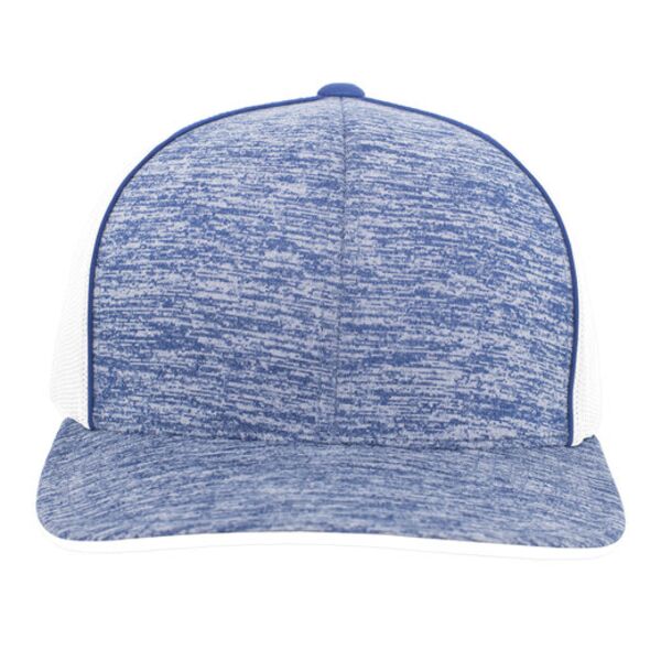 Aggressive Heather Trucker Snapback Cap Thumbnail