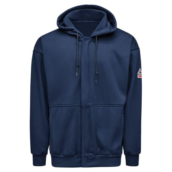 Full-Zip Fleece Hooded Sweatshirt - Tall Sizes Thumbnail
