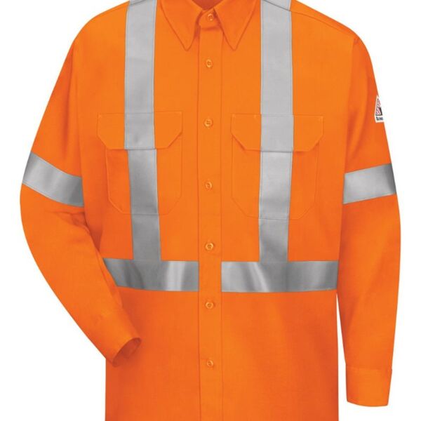 Bulwark Work Shirt With CSA Compliant Reflective Trim - EXCEL FR® ComforTouch SLUS Work Shirt With CSA Compliant Reflective Trim - EXCEL FR® ComforTouch Thumbnail