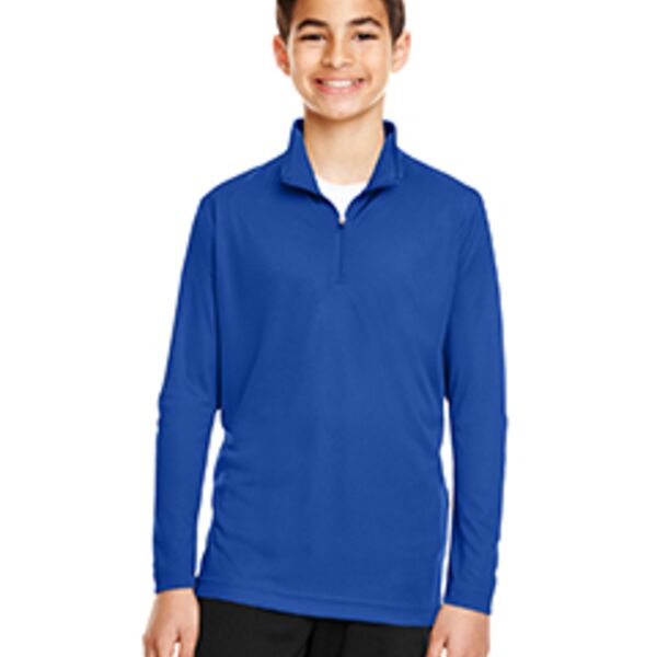 Team 365 Youth Zone Performance Quarter-Zip TT31Y Youth Zone Performance Quarter-Zip Thumbnail