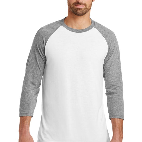 Mens Perfect Tri ® 3/4 Sleeve Raglan Thumbnail