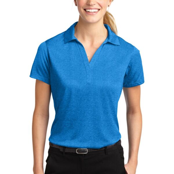 Sport Tek Ladies Heather Contender™ Polo LST660 Ladies Heather Contender™ Polo Thumbnail